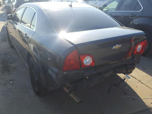1G1ZA5EU4BF165815 - 2011 CHEVROLET MALIBU LS 灰色 照片 3