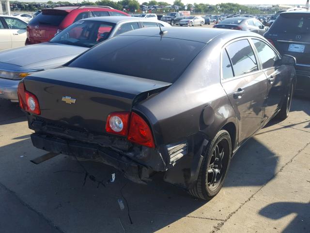 1G1ZA5EU4BF165815 - 2011 CHEVROLET MALIBU LS 灰色 照片 4