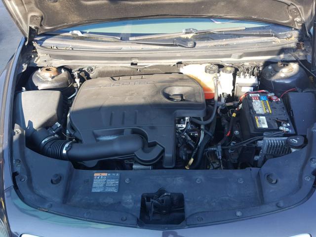 1G1ZA5EU4BF165815 - 2011 CHEVROLET MALIBU LS 灰色 照片 7