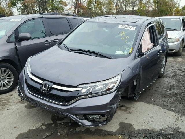 2HKRM4H58GH643311 - 2016 HONDA CR-V EX CHARCOAL photo 2