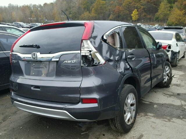 2HKRM4H58GH643311 - 2016 HONDA CR-V EX გრაფიტი ფოტო 4