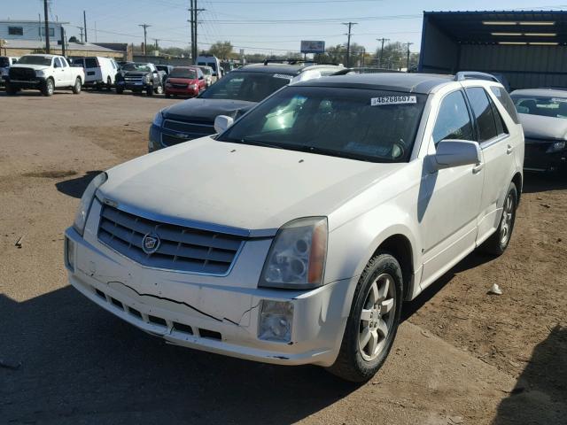 1GYEE637060195121 - 2006 CADILLAC SRX WHITE photo 2