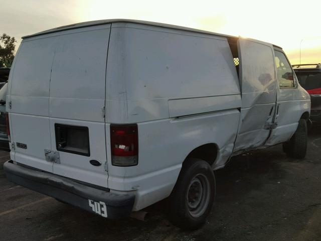 1FTNE24L15HA03585 - 2005 FORD ECONOLINE WHITE photo 4