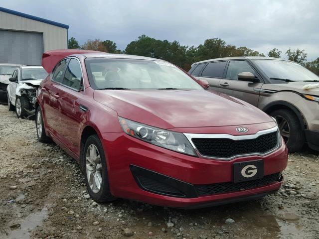 KNAGM4A74B5061585 - 2011 KIA OPTIMA LX BURGUNDY photo 1