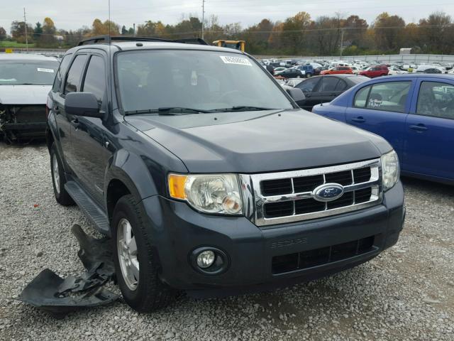 1FMCU93128KA44085 - 2008 FORD ESCAPE CHARCOAL photo 1