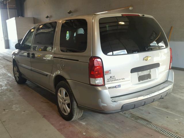 1GNDV23WX8D112153 - 2008 CHEVROLET UPLANDER L 银色 照片 3