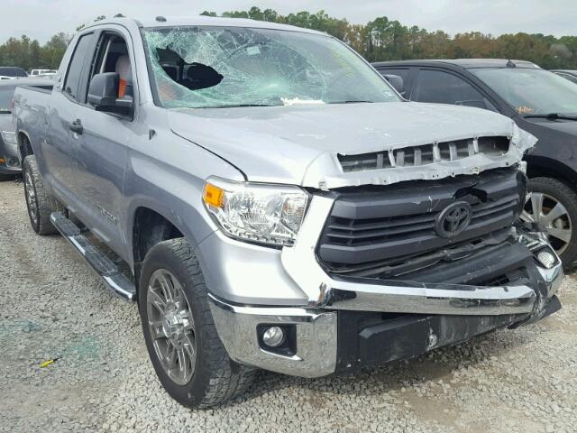 5TFRM5F16FX086973 - 2015 TOYOTA TUNDRA DOU SILVER photo 1