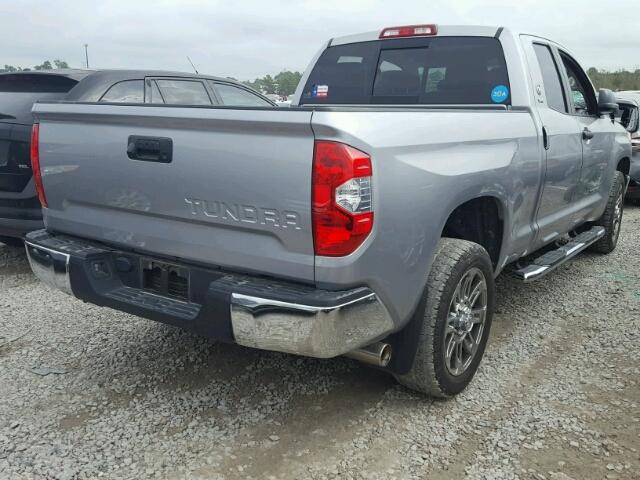 5TFRM5F16FX086973 - 2015 TOYOTA TUNDRA DOU SILVER photo 4