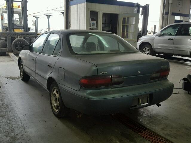 1Y1SK526XSZ004133 - 1995 GEO PRIZM BLUE photo 3