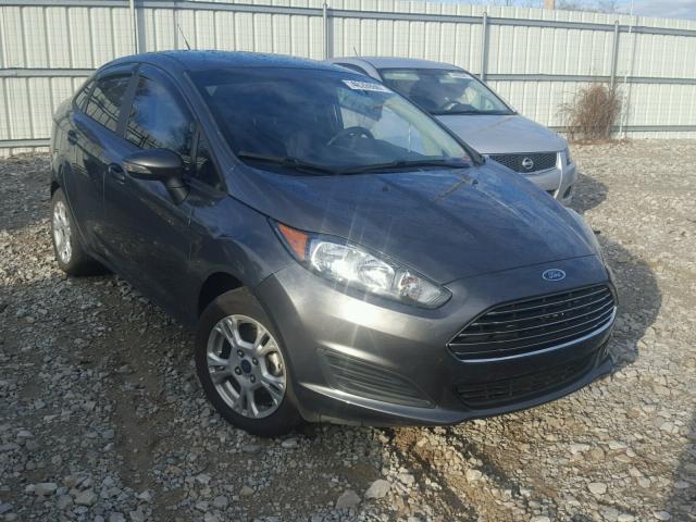 3FADP4BJ7FM126510 - 2015 FORD FIESTA SE GRAY photo 1