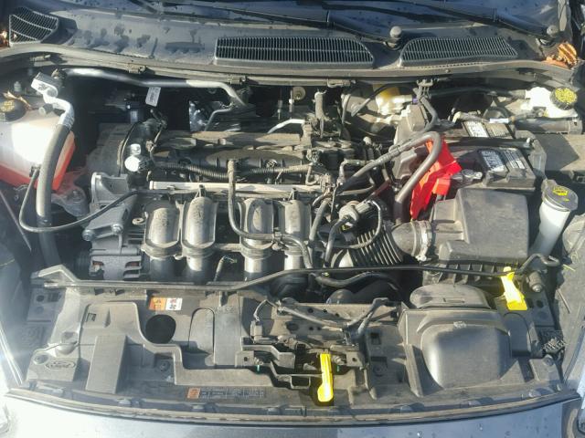 3FADP4BJ7FM126510 - 2015 FORD FIESTA SE GRAY photo 7