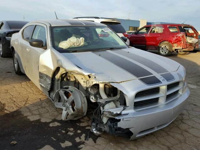 2B3KA43G58H316699 - 2008 DODGE CHARGER SILVER photo 1