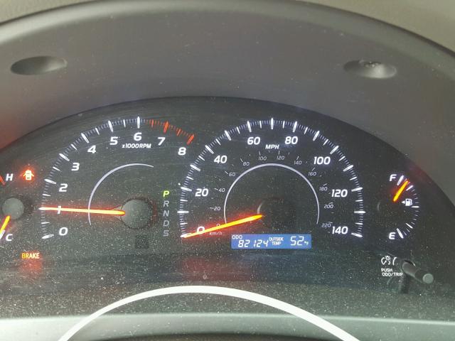 4T1BF3EK3AU029999 - 2010 TOYOTA CAMRY BASE GOLD photo 8