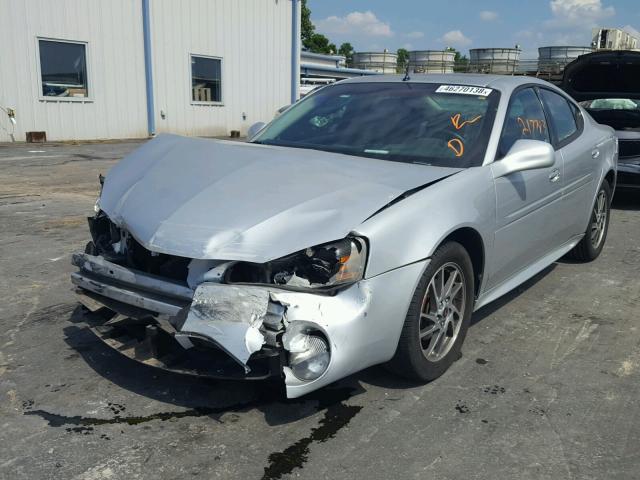 2G2WR524741171663 - 2004 PONTIAC GRAND PRIX SILVER photo 2