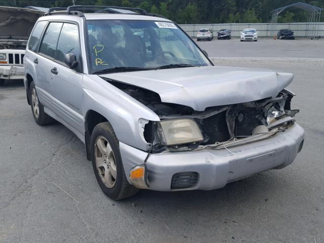 JF1SF65642H741513 - 2002 SUBARU FORESTER S 银色 照片 1