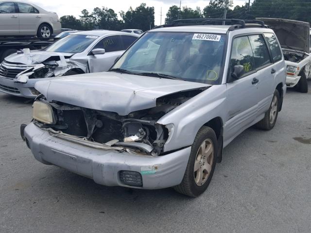 JF1SF65642H741513 - 2002 SUBARU FORESTER S 银色 照片 2