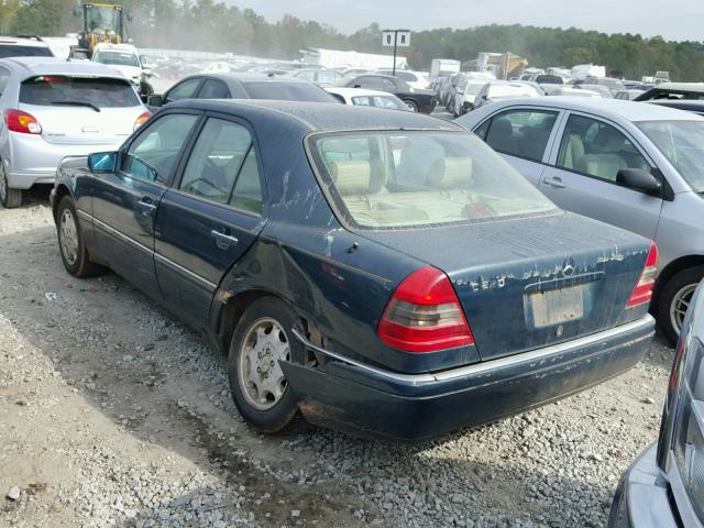 WDBHA22E8SF227665 - 1995 MERCEDES-BENZ C 220 GREEN photo 9