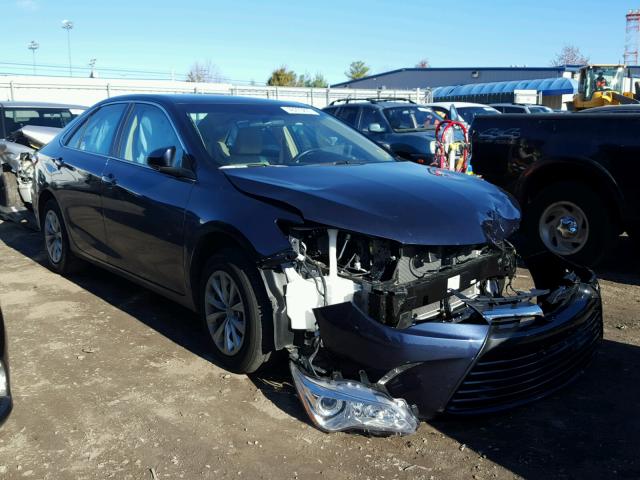 4T4BF1FK1GR523487 - 2016 TOYOTA CAMRY LE BLUE photo 1