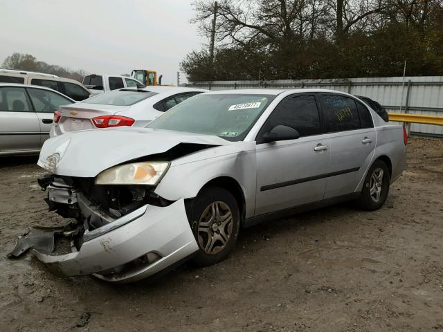 1G1ZS52F95F295922 - 2005 CHEVROLET MALIBU SILVER photo 2