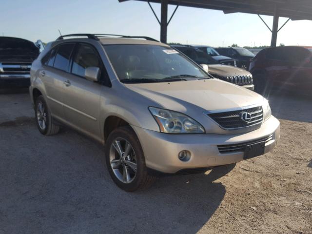 JTJHW31U860011189 - 2006 LEXUS RX 400 TAN photo 1