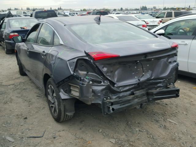 19XFC2F72HE209096 - 2017 HONDA CIVIC EX GRAY photo 3