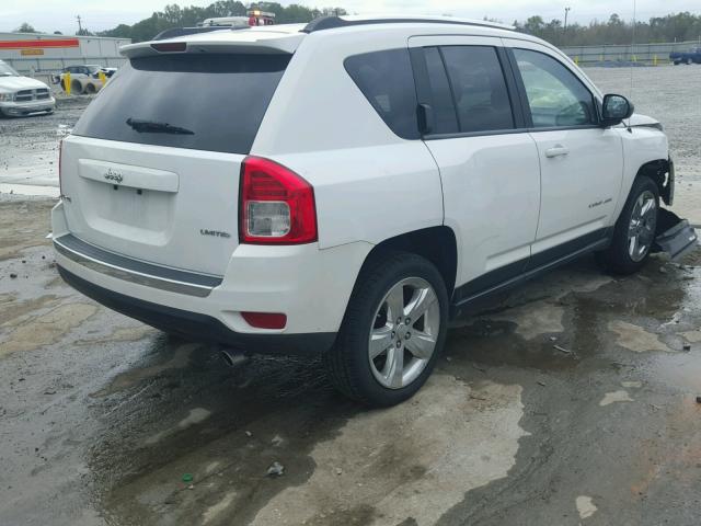 1C4NJDCB0CD655666 - 2012 JEEP COMPASS LI WHITE photo 4