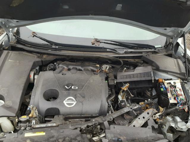 1N4AA5AP0CC810103 - 2012 NISSAN MAXIMA S SILVER photo 7