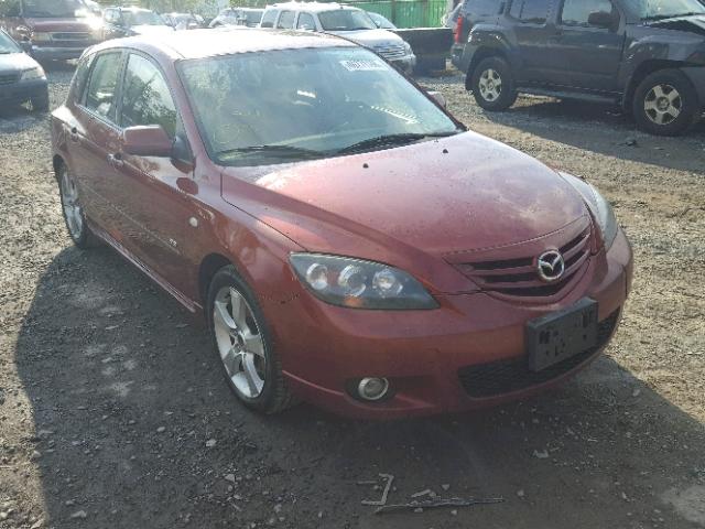 JM1BK144461456737 - 2006 MAZDA 3 HATCHBAC RED photo 1