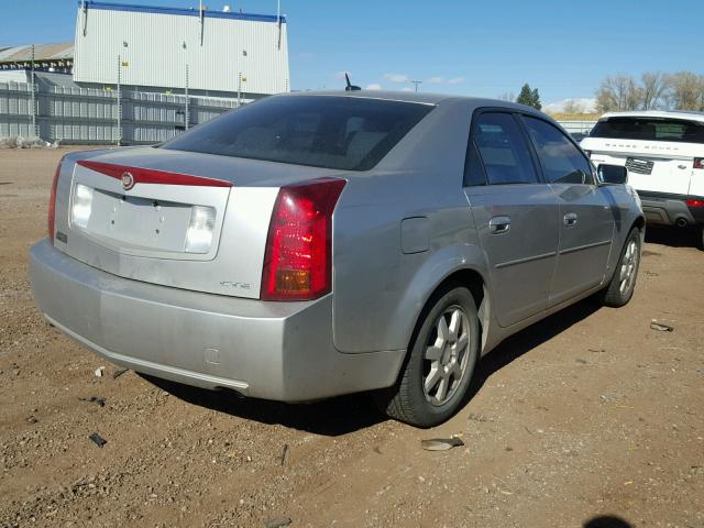 1G6DP577560127884 - 2006 CADILLAC CTS HI FEA SILVER photo 4