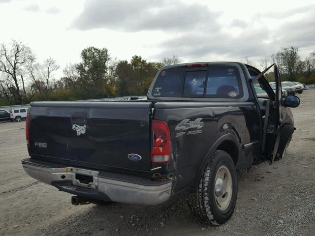 1FTZF18W6WNA53351 - 1998 FORD F150 BLACK photo 4