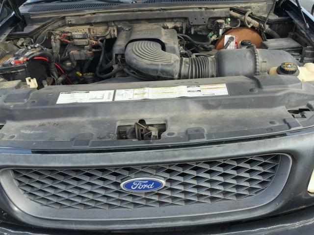 1FTZF18W6WNA53351 - 1998 FORD F150 BLACK photo 7