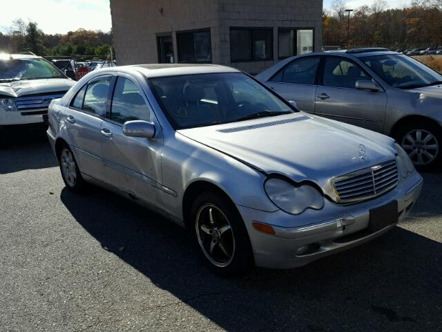 WDBRF61J33F429357 - 2003 MERCEDES-BENZ C 240 SILVER photo 1