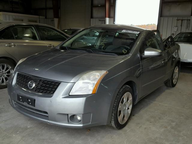 3N1AB61E98L659675 - 2008 NISSAN SENTRA 2.0 GRAY photo 2