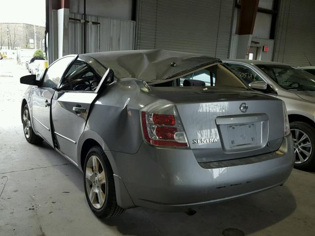 3N1AB61E98L659675 - 2008 NISSAN SENTRA 2.0 GRAY photo 3