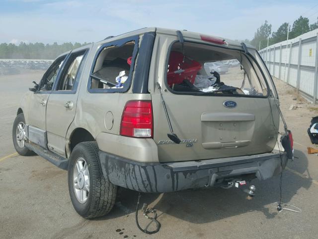 1FMFU16L34LA45908 - 2004 FORD EXPEDITION GOLD photo 3