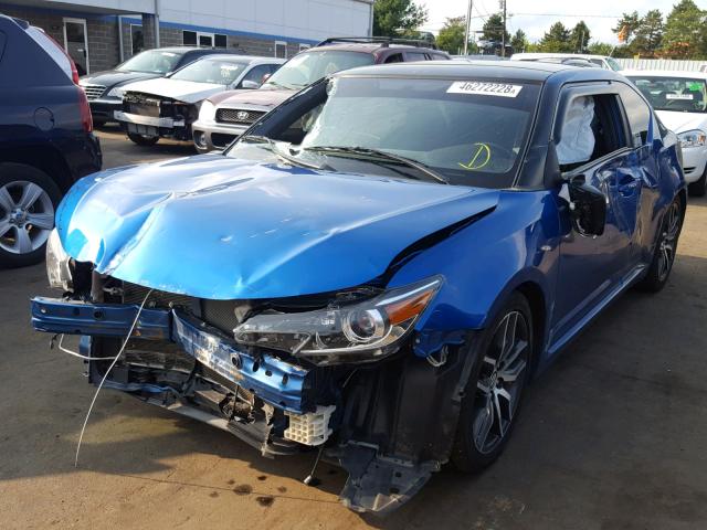 JTKJF5C70F3094289 - 2015 TOYOTA SCION TC 蓝色 照片 2