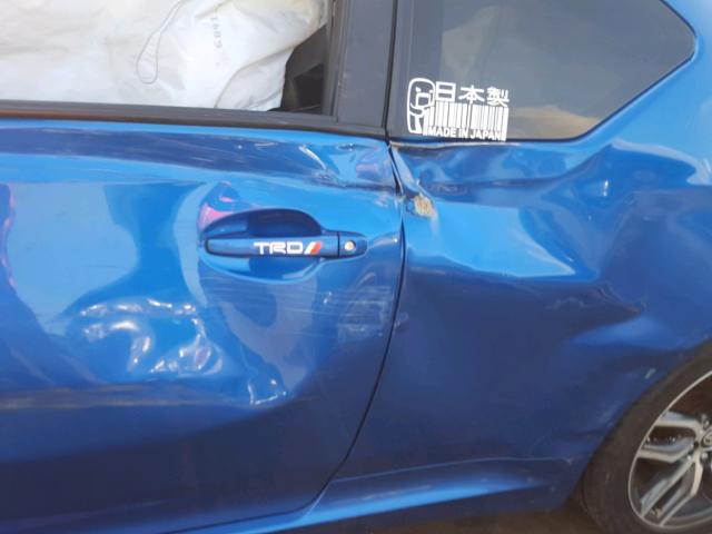 JTKJF5C70F3094289 - 2015 TOYOTA SCION TC 蓝色 照片 9