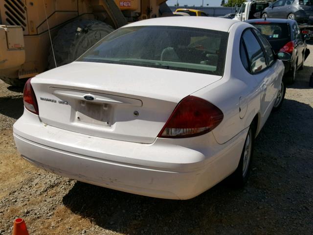 1FAFP55S74G151563 - 2004 FORD TAURUS SES WHITE photo 4