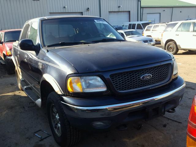 1FTRW08L61KD55295 - 2001 FORD F150 BLUE photo 1