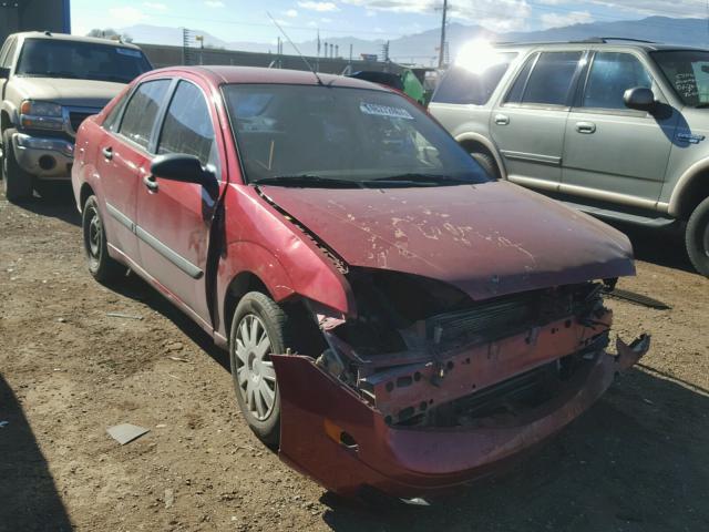 1FAFP34N25W229674 - 2005 FORD FOCUS ZX4 RED photo 1