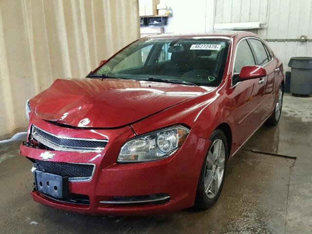 1G1ZC5E06CF306070 - 2012 CHEVROLET MALIBU 1LT 红色 照片 2
