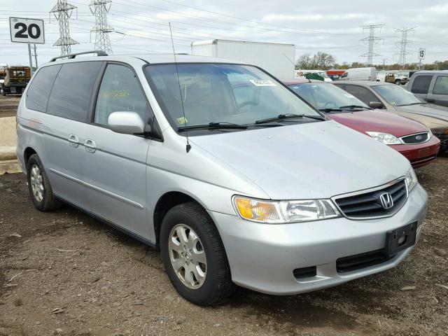 5FNRL18072B025510 - 2002 HONDA ODYSSEY EX SILVER photo 1