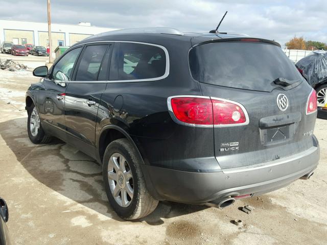 5GAER23D49J198967 - 2009 BUICK ENCLAVE CX BLACK photo 3