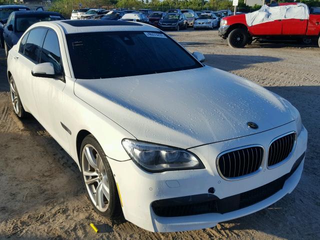 WBAYE8C50DD132472 - 2013 BMW 750LI WHITE photo 1