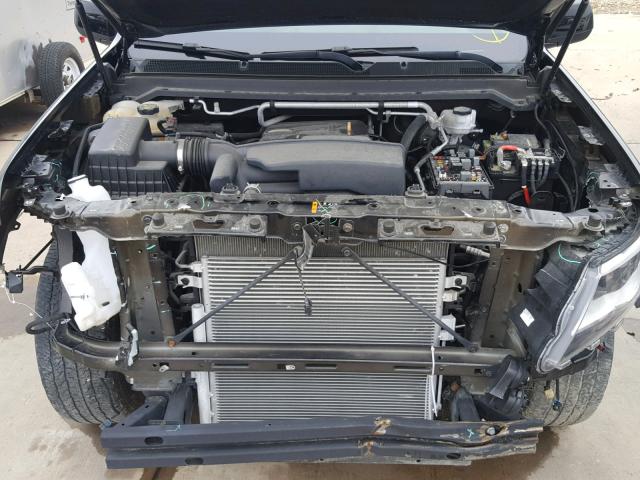 1GCGSBEA3F1178249 - 2015 CHEVROLET COLORADO L BLACK photo 7