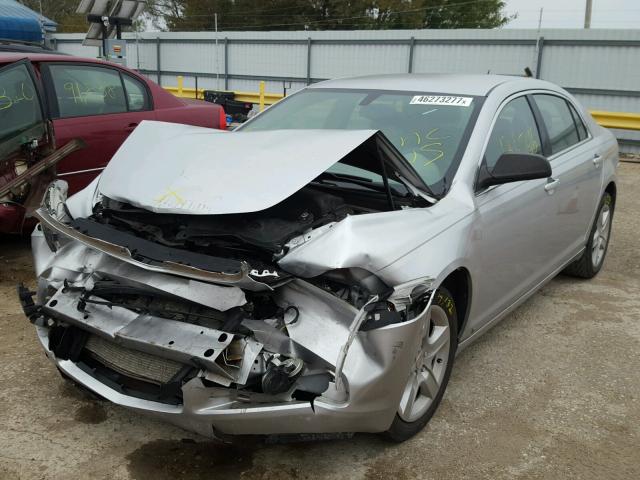 1G1ZG57B29F209007 - 2009 CHEVROLET MALIBU LS SILVER photo 2