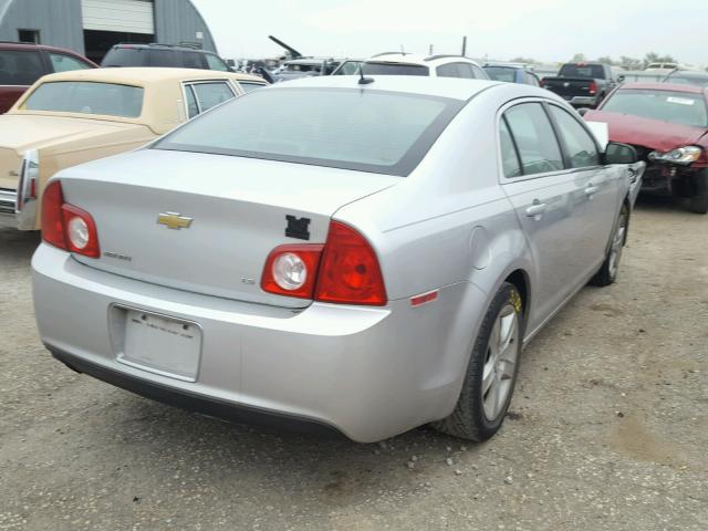 1G1ZG57B29F209007 - 2009 CHEVROLET MALIBU LS SILVER photo 4