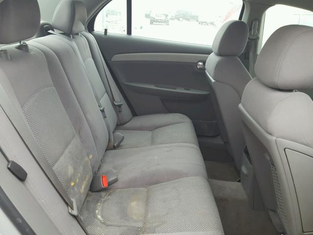 1G1ZG57B29F209007 - 2009 CHEVROLET MALIBU LS SILVER photo 6