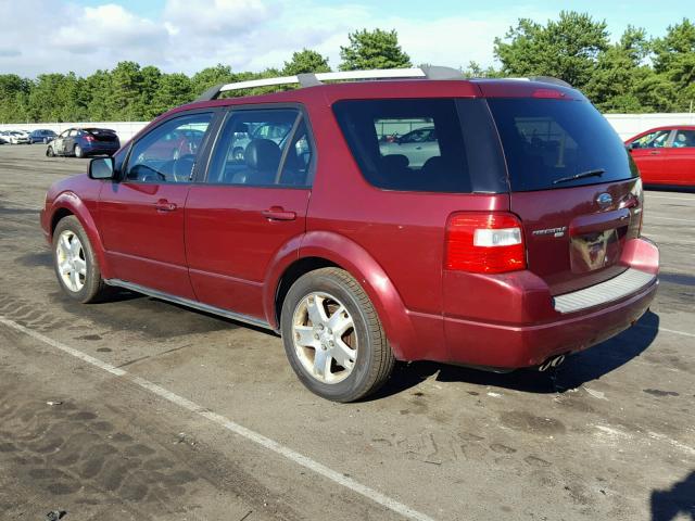 1FMDK06116GA52776 - 2006 FORD FREESTYLE MAROON photo 3