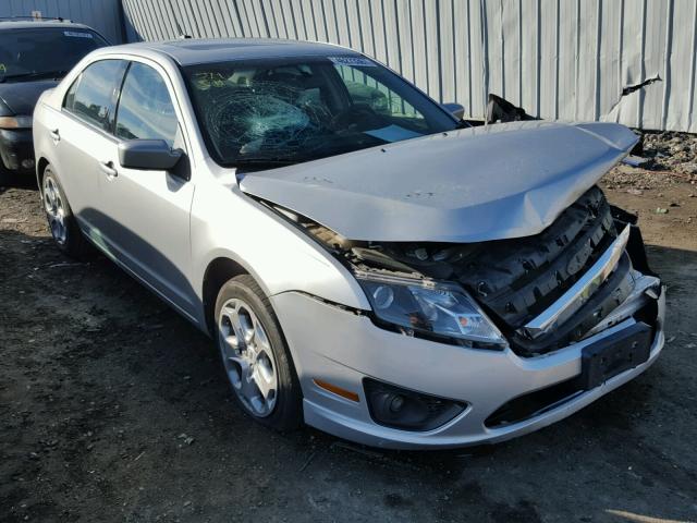 3FAHP0HA6BR304633 - 2011 FORD FUSION SE SILVER photo 1